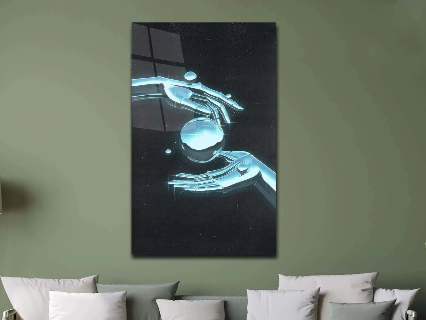 Hajime Sorayama Tempered Glass Wall Art