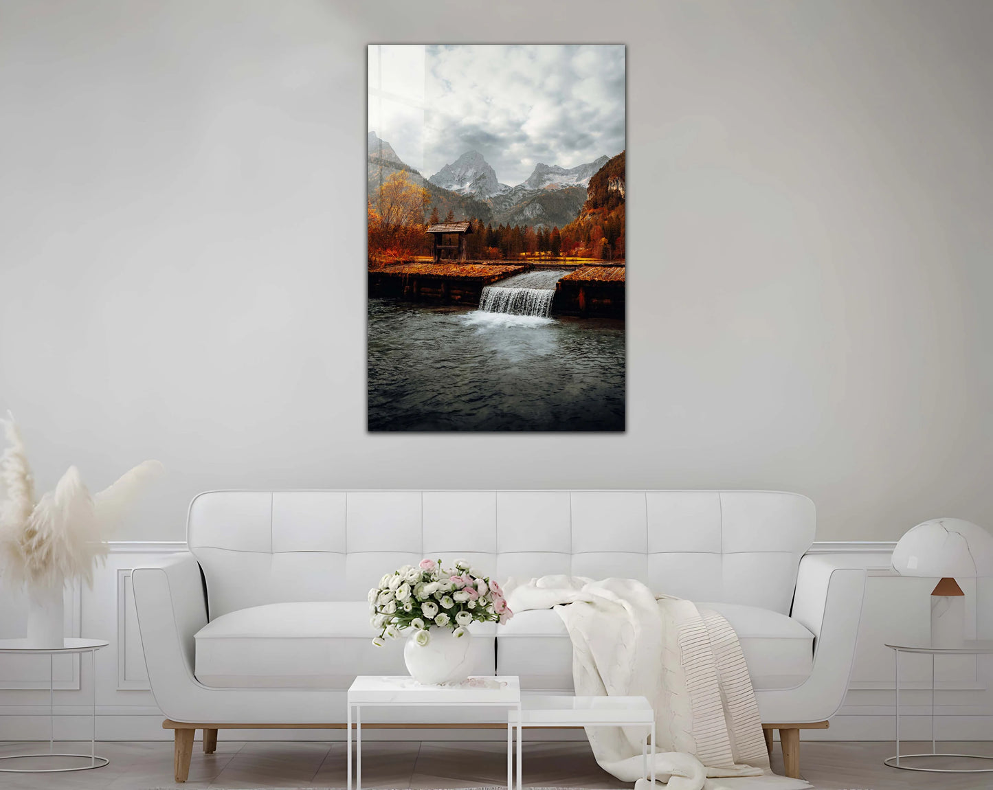 Spring Tempered Glass Wall Art